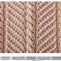 Замечательные узоры на спицах