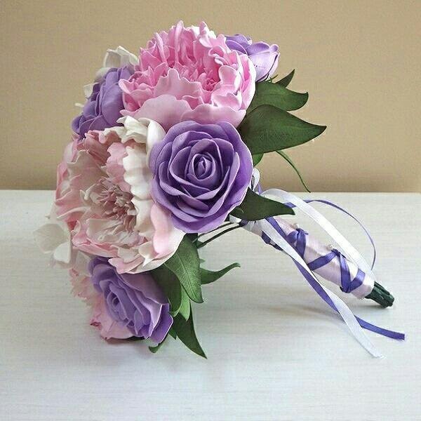 ​Чарующие букеты из фоамирана