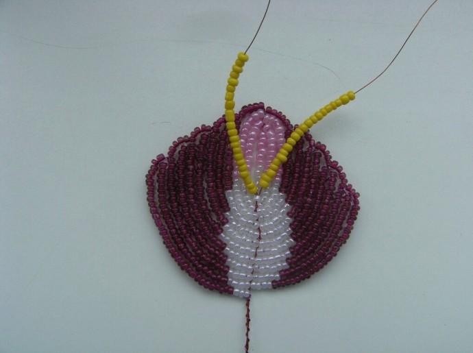 Ирисы из бисера