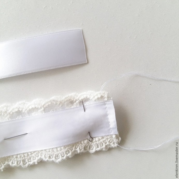 Кружевной браслет для подружки невесты: часть 1
