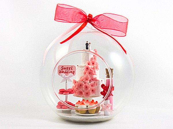 ​Мастерим сладкий свадебный стол в миниатюре: часть 4