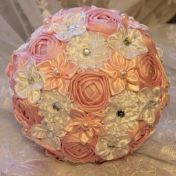 Создаем розу для брошь-букета