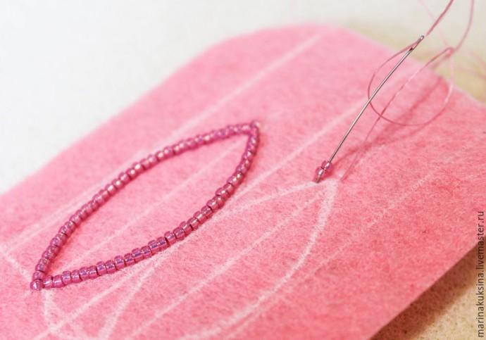 Создаем брошь жучка "Цветочник": часть 1