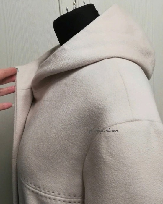 ​Кроим капюшон