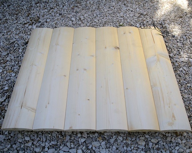 ​Мастерим большие вазоны из досок "блок-хаус": часть 1