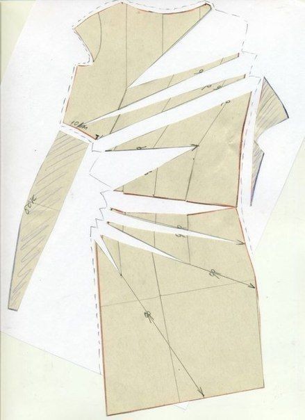 Моделирование оригинального нарядного платья: мастер-класс