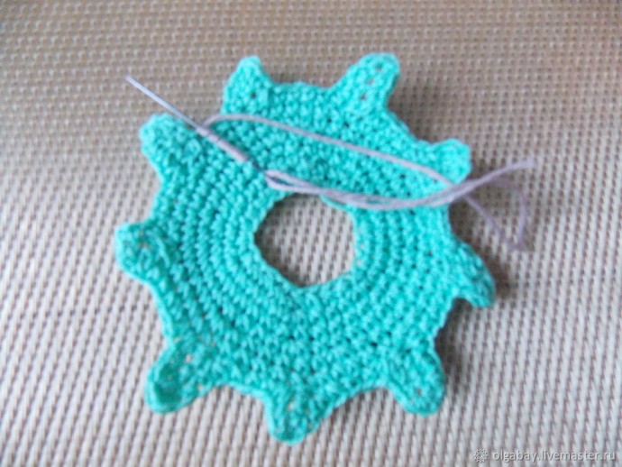 Вяжем пончики по рисункам