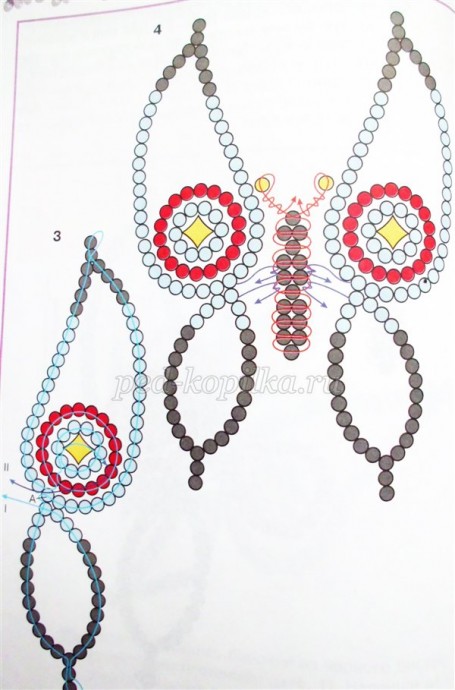 ​Цветы из бисера "Чудная фантазия": часть 5