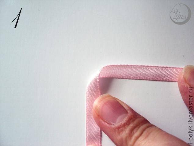 Крошечные розочки из атласных лент: часть 1 Крошечные розочки из атласных лент: часть 1