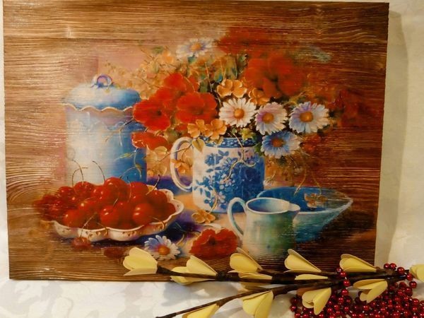 Мастер-класс о том, как вживить лазерную распечатку на брашированную поверхность: часть 2