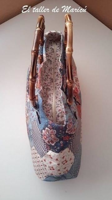 Сумочка из гексагонов