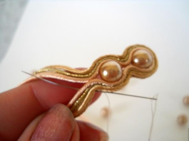 Колье "Кружевная бабочка": часть 4