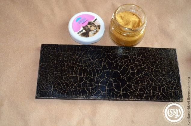 Коробка для чая превращается в восточную шкатулку: мастер-класс, часть 4