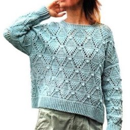 ​Пуловер "Дыхание ветра"