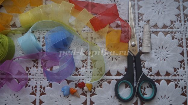 ​Резинка для волос из капроновых лент