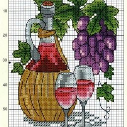 ​Вышиваем красивые натюрморты: часть 3