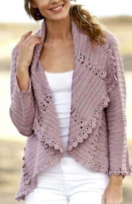 Жакет на основе круга