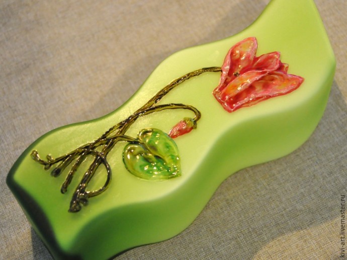 ​Декорирование вазы в стиле модерн: часть 3