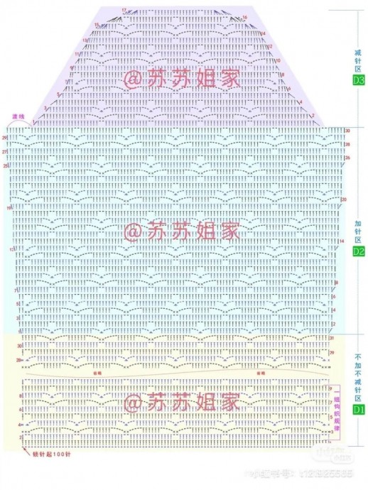 ​Джемпер крючком