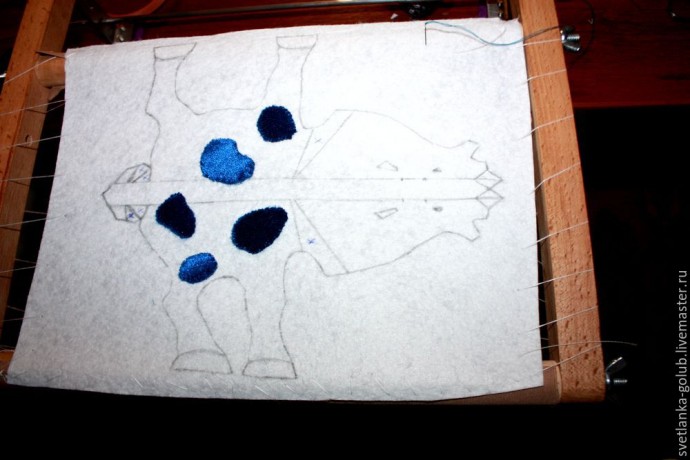 Создаем необычное интерьерное украшение в совмещенной технике вышивки и оригами: часть 1 Создаем необычное интерьерное украшение в совмещенной технике вышивки и оригами: часть 1