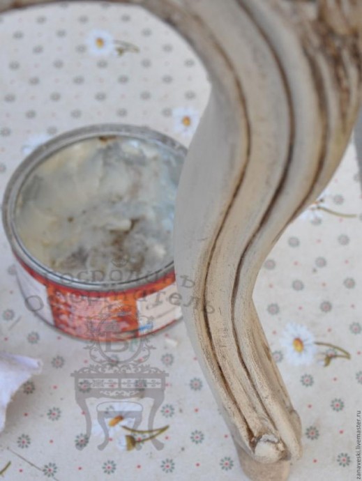 Покраска стула с использованием патины и воска: часть 2 Покраска стула с использованием патины и воска: часть 2