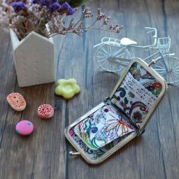 ​Шьем кошелек-игольницу с фермуаром