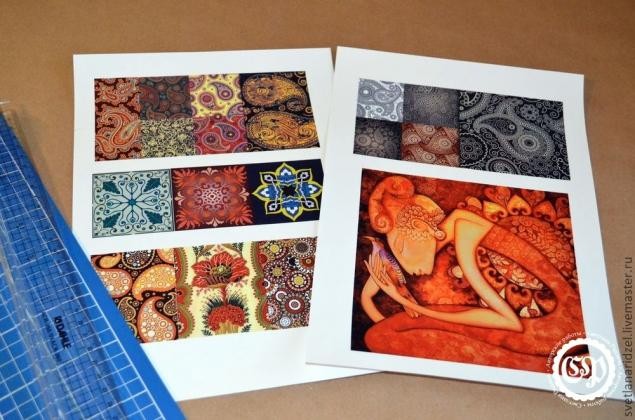 Коробка для чая превращается в восточную шкатулку: мастер-класс, часть 1