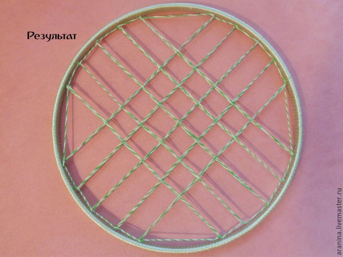 Плетем мандалу "Тибетский узел"