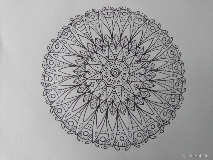 Медитативное творчество по рисованию мандалы: часть 2