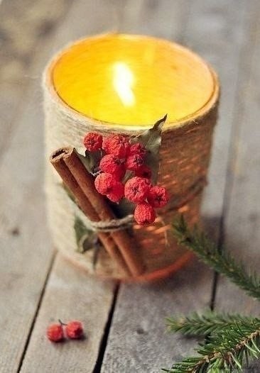 Невероятно простой подсвечник