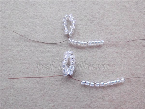 ​Цветы из бисера "Чудная фантазия": часть 3