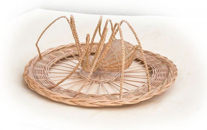 ​Уникальное плетение из лозы