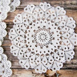 ​Почти идеальная салфетка крючком