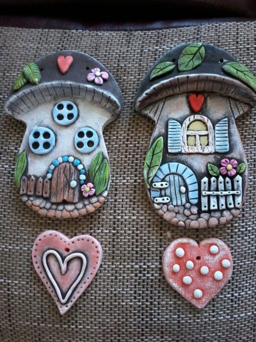 ​Поделки из глины и солёного теста