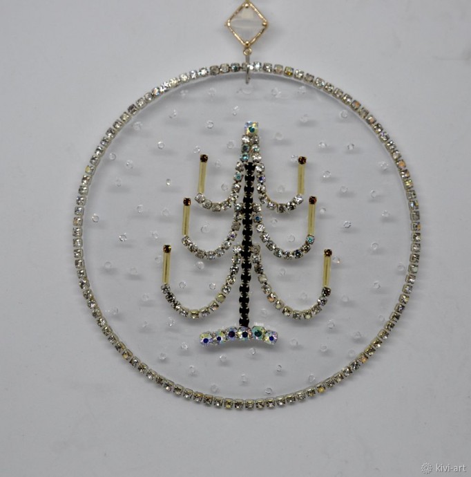 ​Делаем новогоднее украшение за один час: часть 2