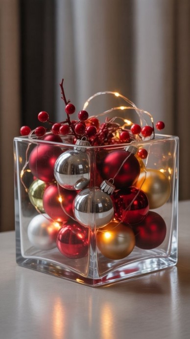 Идеи красивого новогоднего декора