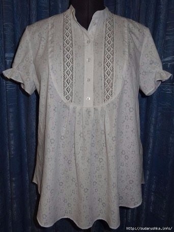 Как вшить кружево