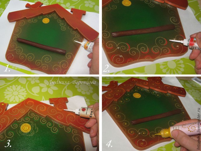 Ключница "В ожидании чуда": часть 3