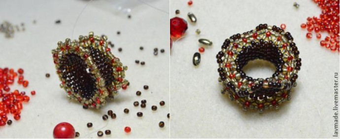 Создаем ажурное кольцо для шарфа Создаем ажурное кольцо для шарфа