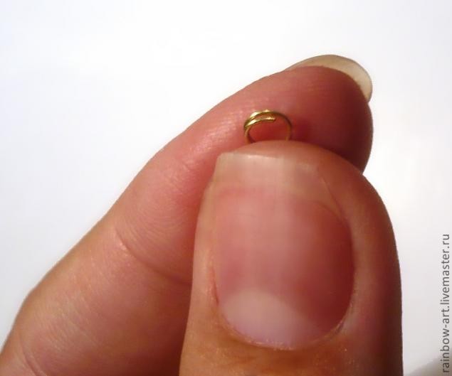 Серьги с вышивкой бисером "Жар-птица": часть 1