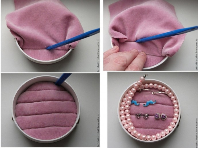 Мастерим шкатулку для хранения украшений Мастерим шкатулку для хранения украшений