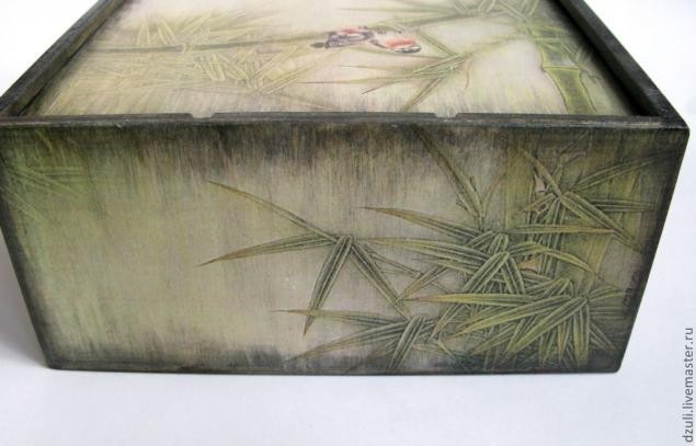 ​Состаренный фон под вживление лазерной распечатки: мастер-класс, часть 3