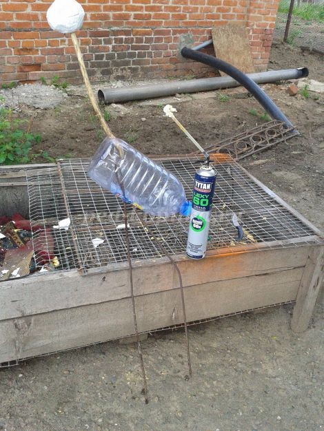 ​Аист из пластиковых бутылок: мастер-класс, часть 1