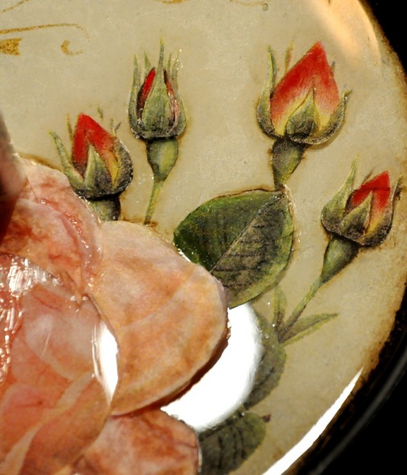 ​Декорирование часов с необычным стерео-эффектом: часть 3