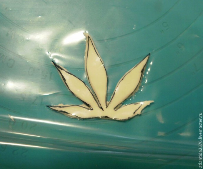 Декорируем шкатулку "Осенний дождь": часть 2