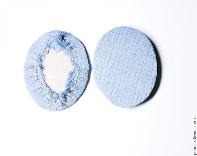 Изготавливаем текстильные серьги с вышивкой и лепкой "Гиппокампус": часть 3 Изготавливаем текстильные серьги с вышивкой и лепкой "Гиппокампус": часть 3