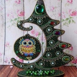 Ёлочка из фанеры или картона