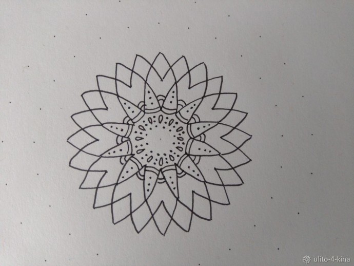 Медитативное творчество по рисованию мандалы: часть 1