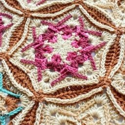 ​Очень красивый мотив крючком