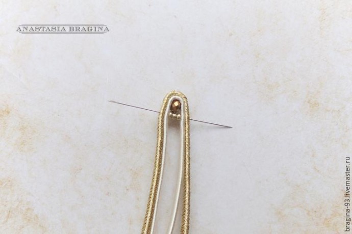 ​Создание сутажной броши "Лавры Афродиты": часть 1